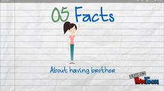4 Facts about having brother