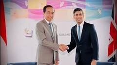 Pertemuan Bilateral Presiden Jokowi dengan PM Inggris Rishi Sunak, Hiroshima, 20 Mei 2023