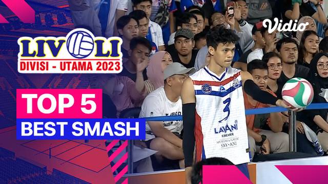 5 Smash Terbaik Hari Ke-6 | Livoli Divisi Utama 2023