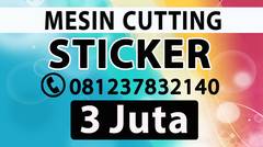 DISTRIBUTOR ALAT POTONG STIKER OTOMATIS JEMBER | JUAL Mesin Cutting Sticker JINKA Printer Pemotong Polyflex CAMEO GRAPHTEC Murah