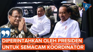 Prabowo Jelaskan soal Tugas Baru dari Jokowi