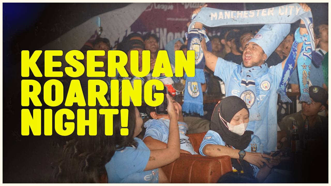 Serunya Fans Manchester City Rayakan Gelar Juara Liga Inggris 2023/2024 ...