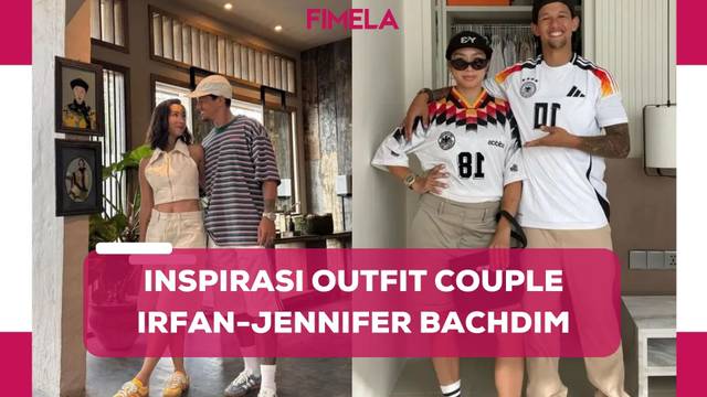 Gaya Couple Irfan-Jennifer Bachdim, Inspirasi Tampil Penuh Gaya untuk Nonton Bola hingga Pesta