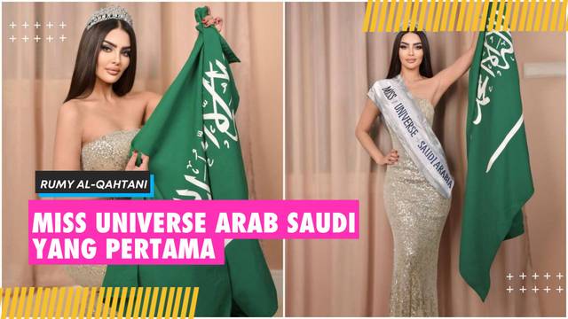 Si Cantik Rumy Al-Qahtani, Wakil Pertama Arab Saudi di Miss Universe