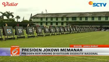Jokowi Ikuti Pertandingan Panahan - Liputan 6 Siang