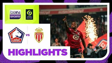 Lille vs Monaco  - Highlights | Ligue 1 2023/2024