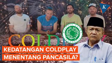 Konser Coldplay Tak Sesuai Pancasila?