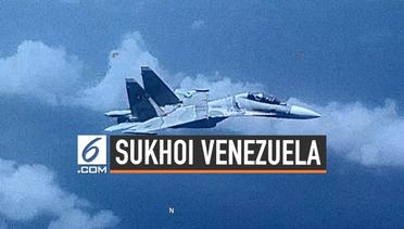 Jet Tempur Venezuela Bayangi Pesawat Amerika Serikat