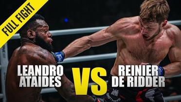 Leandro Ataides vs. Reinier De Ridder - ONE Full Fight - February 2020