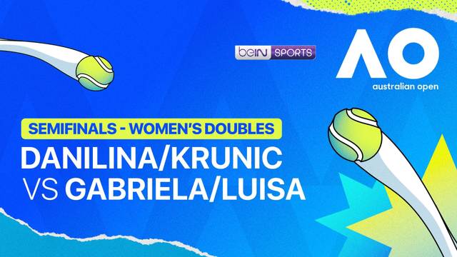 Anna Danilina (KAZ)/Aleksandra Krunic (SRB) vs Gabriela Dabrowski (CAN)/Luisa Stefani (BRA) - Full Match | Australian Open 2026