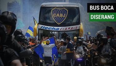 Bus Boca Juniors Diserang, Final Copa Libertadores Ditunda