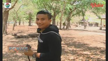 Selfie Bareng Komodo di Pulau Komodo - Fokus Sore
