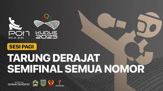 Tarung Derajat - Semifinal Semua Nomor (Sesi Pagi) - Full Match | PON Bela Diri Kudus 2025