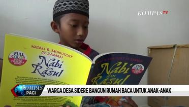 Warga Desa Sidere Bangun Rumah Baca untuk Anak-Anak