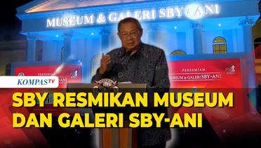 Detik-Detik SBY Resmikan Museum dan Galeri SBY-Ani di Pacitan