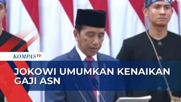Jokowi Umumkan Kenaikan Gaji ASN 8 Persen, dan Pensiunan Naik 12 Persen!