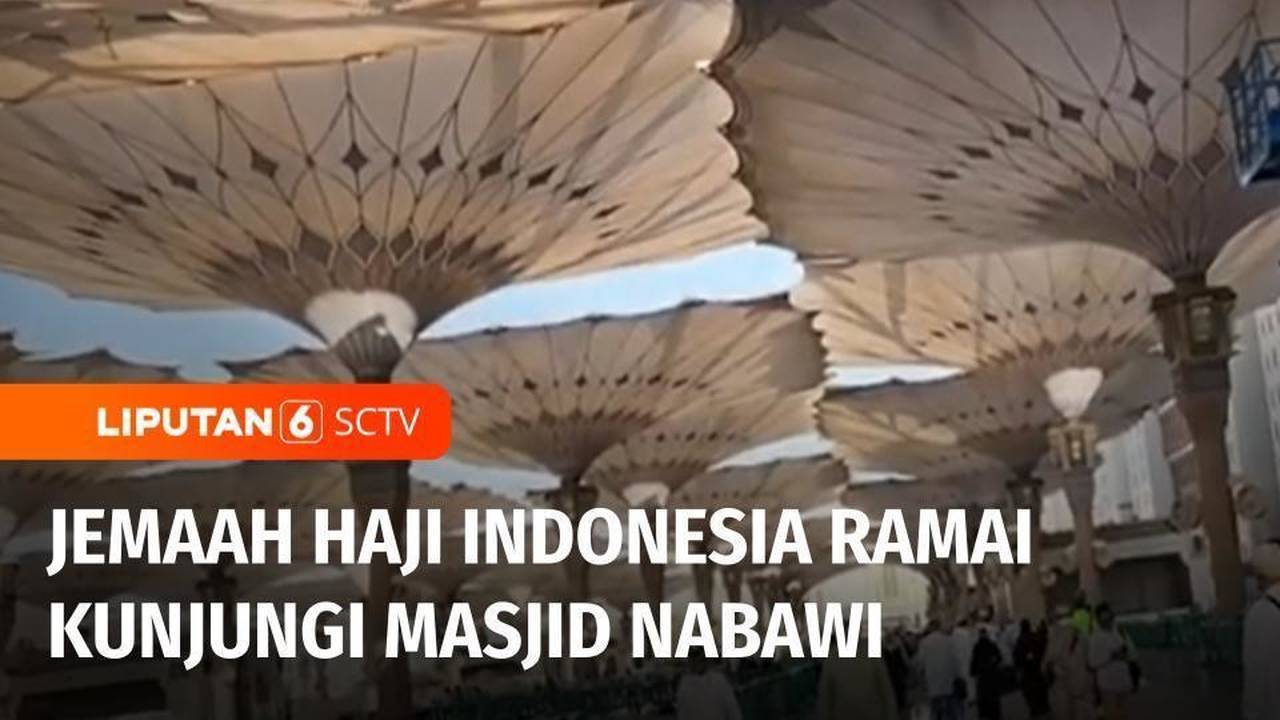 Live Report: Masjid Nabawi Ramai Dikunjungi Jemaah Asal Indonesia ...