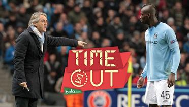 Time Out: Balotelli Pernah Membuat Mancini Marah Besar di Manchester City