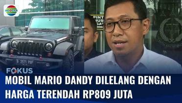 Mobil Mario Dandi Dilelang Harga Terendah Rp809 Juta, Hasil Lelang Diserahkan pada Korban | Fokus
