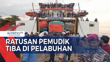 Ratusan Pemudik dari Kalimantan Tengah Tiba di Pelabuhan Kendal dengan KMP Kalibodri