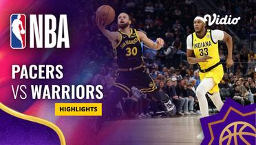 Indiana Pacers vs Golden State Warriors - Highlights | NBA Regular Season 2023/24