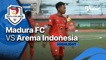 Highlight - Madura FC 1 vs 0 Arema Indonesia | Liga 3 2021/2022