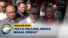 Tinjau Pasar, Mendag Ngaku Harga Beras Melonjak