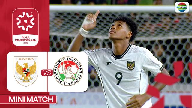 Indonesia vs Tajikistan | Mini Match Piala Kemerdekaan 2025