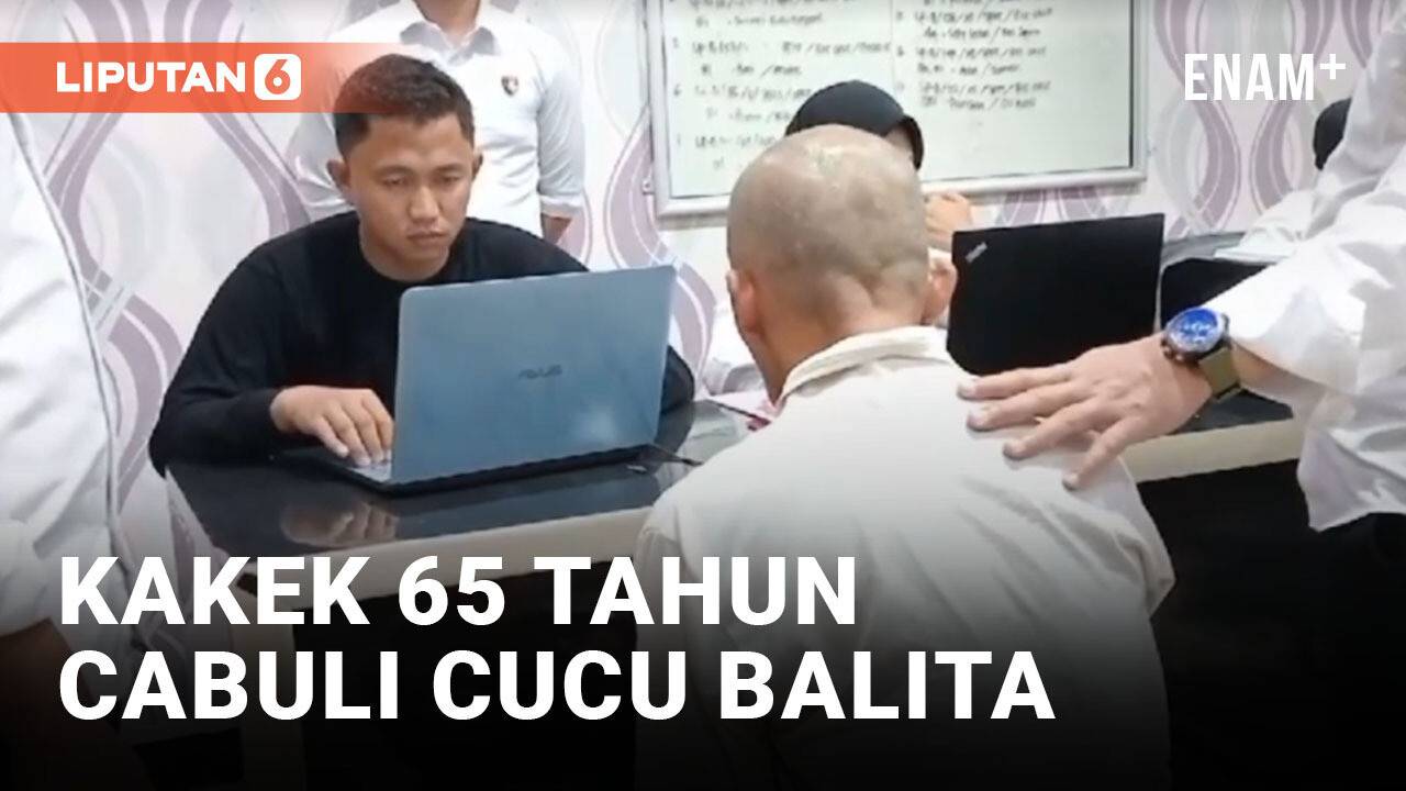 Bejat! Kakek 65 Tahun di Ogan Komering Ulu Timur Cabuli Cucu Balita - liputan6.com