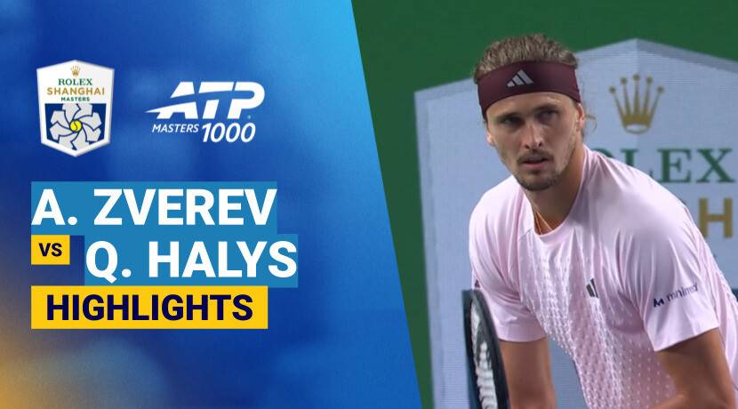 Alexander Zverev vs Quentin Halys - Round 3 (Stadium Court) | ATP 1000: Rolex Shanghai Masters 2026