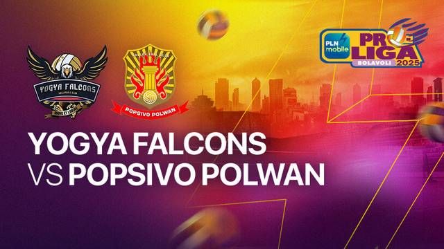 Putri: Yogya Falcons vs Jakarta Popsivo Polwan - Full Match | PLN Mobile Proliga 2025