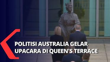 Politisi dan Diplomat Australia Beri Penghormatan Elizabeth II di Queen's Terrace
