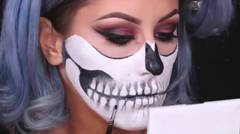 Halloween Skull Makeup - Chrisspy