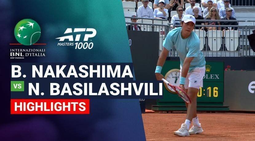 Brandon Nakashima vs Nikoloz Basilashvili - Round 3 (Supertennis Arena) | ATP 1000: Internazionali BNL d'Italia 2026