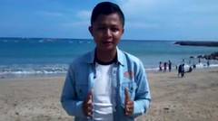 Wisatawan bebas tembus ombak Pantai Tambakrejo Kabupaten Blitar