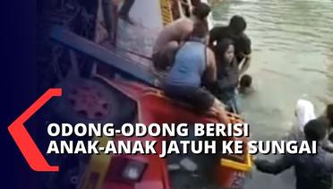 Roda Belakang Terlepas dan Kapasitas Penumpang Berlebih, Odong-odong di Banten Terjungkal ke Sungai!