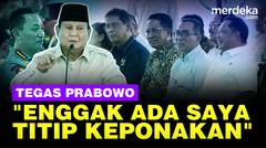 Tegas Prabowo Depan Kapolri & Menteri: Enggak Ada Titip Keponakan Tolong Dijadikan...
