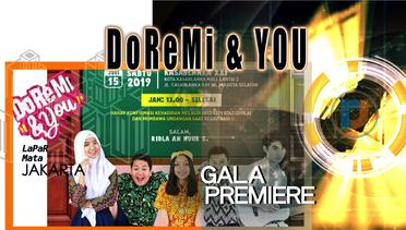 GALA PREMIERE DoReMi & YOU - Film Terbaru Naura - Penonton Membludak #LMJMOA