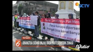 Orangtua Siswa di Yogyakarta Gelar Unjuk Rasa Memprotes Sistem Zonasi PPDB - Liputan 6 Pagi 