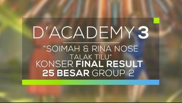 Soimah & Rina Nose - Talak Tilu (Konser Result Final Top 25)