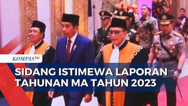 Dihadiri Presiden Jokowi, Sidang Istimewa Laporan Tahunan MA Tahun 2023 Digelar di JCC - MA NEWS