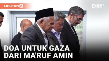 Ma'ruf Amin Lantunkan Doa Untuk Gaza dari Masjid Pertama di Athena