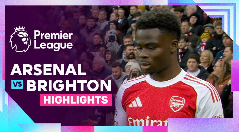 Arsenal vs Brighton and Hove Albion