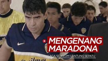 Mengenang Diego Maradona saat Berlaga Bersama Boca Juniors Sebelum Gantung Sepatu