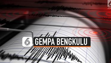 Gempa Magnitudo 5 Kembali Guncang Bengkulu