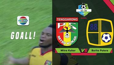 Gol Mauricio Leal - Mitra Kukar (1) vs (0) Barito Putera | Go-Jek Liga 1 Bersama Bukalapak