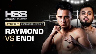 Full Match - Raymond Gazali vs Endi Junior | Super Middleweight | HSS Series 4 Bandung (Nonton Gratis)