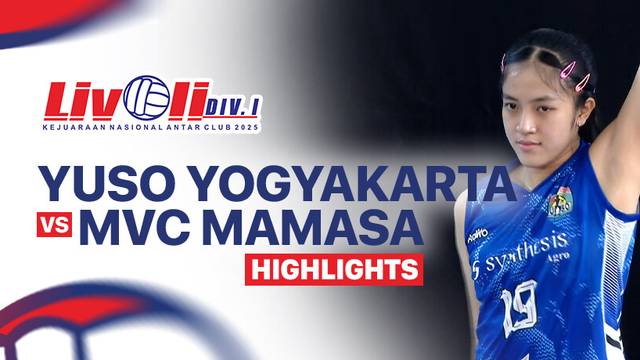 Putri: Yuso Yogyakarta vs MVC Mamasa - Highlight | Livoli Divisi 1 2025