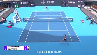 Sara Sorribes Tormo vs Iga Swiatek - Highlights | WTA China Open 2023