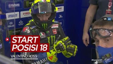Hasil Kualifikasi MotoGP Eropa, Valentino Rossi Start Posisi Ke-18